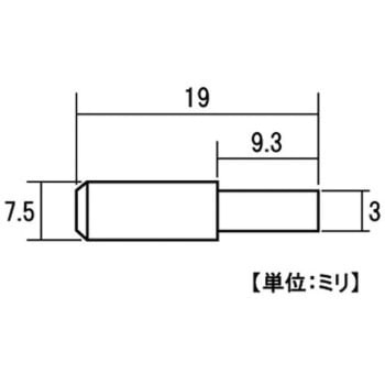 モリギン 差込ダボ ニッケル ACE(エース)