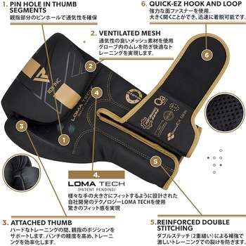 KARAシリーズ ボクシンググローブ RDX SPORTS
