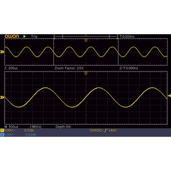 SDS1104 ベンチトップオシロスコープ OWON 周波数帯域100MHz