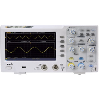 SDS1102 ベンチトップオシロスコープ 1個 OWON 【通販サイトMonotaRO】