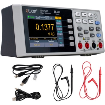 XDM1241 �x���`�g�b�v�E�}���`���[�^�[ XDM1000�V���[�Y (4½���A55�C000�J�E���g�A�f�[�^�E���M���O�@�\) OWON 13488678