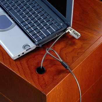 DEFCON(R) T-Lock Resettable Combo Cable Lock TARGUS