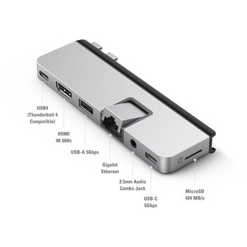 HYPERDRIVE DUO PRO 7-in-2 USB-C Hub HYPER