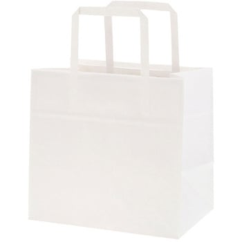 白無地 紙袋 Nフラットチャームバッグ SWAN 13491155