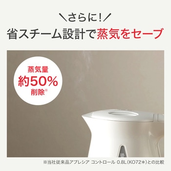 アプレシア ロック コントロール ホワイト 0.8L T-fal(ティファール)
