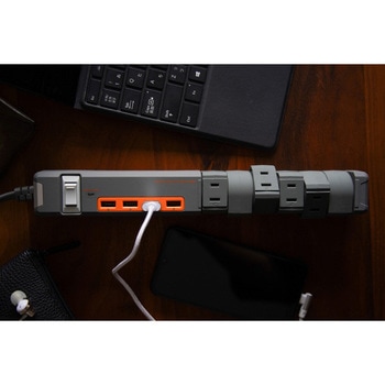 TAPKING USB 4.8A オレンジ×モスグレー Fargo