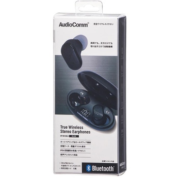 Bluetooth 5.1 完全ワイヤレスイヤホン オーム電機