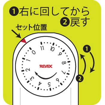 一回だけ「入切」タイマー リーベックス