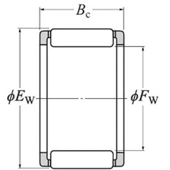コネクティングロッド用保持器付き針状ころ NTN(エヌティーエヌ)