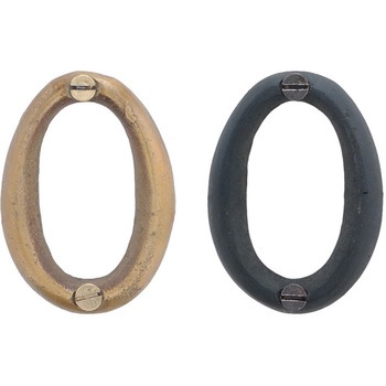 GALLUP(ギャラップ) Brass Products ハウスナンバー #0 #Gold 7505-46 Brass Products(ブラス・プロダクツ)