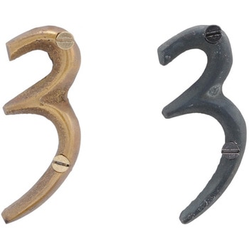 GALLUP(ギャラップ) Brass Products ハウスナンバー #3 #Gold 7505-46 Brass Products(ブラス・プロダクツ)