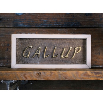 GALLUP(ギャラップ) Brass Products ハウスレター #O #Gold 7505-55 Brass Products(ブラス・プロダクツ)