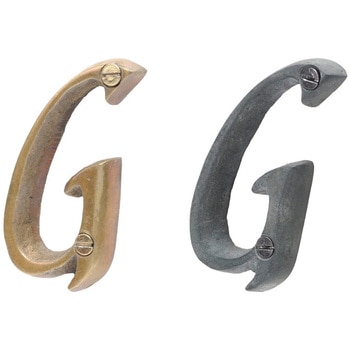 GALLUP(ギャラップ) Brass Products ハウスレター #G #Gold 7505-55 Brass Products(ブラス・プロダクツ)