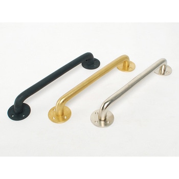 GALLUP(ギャラップ) Brass Products ラウンドバー ドアハンドル #Silver 7505-60 Brass Products(ブラス・プロダクツ)