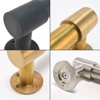 GALLUP(ギャラップ) Brass Products ストレートバー ハンドル Φ32 L700mm#Silver 7505-81 Brass Products(ブラス・プロダクツ)