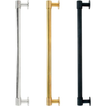 GALLUP(ギャラップ) Brass Products ストレートバー ハンドル Φ32 L700mm#Silver 7505-81 Brass Products(ブラス・プロダクツ)