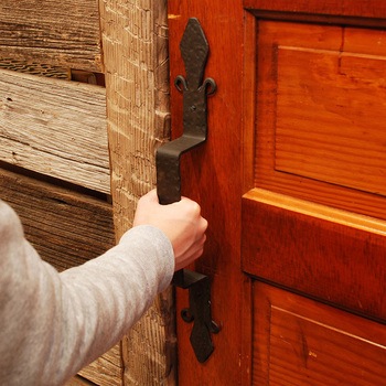 GALLUP(ギャラップ) Brass Products ドア プル ハンドル 2個セット #Black 7506-01 - Brass Products(ブラス・プロダクツ)