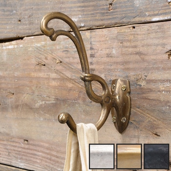 GALLUP(ギャラップ) Brass Products ヴィクトリアン フック 2個セット #Gold 7505-08 - Brass Products(ブラス・プロダクツ)