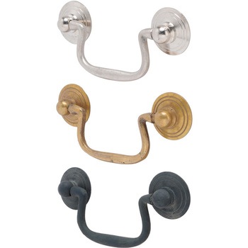 GALLUP(ギャラップ) Brass Products ベイル プル 4個セット #Gold 100 x 30 670-60 Brass Products(ブラス・プロダクツ)