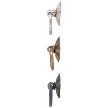 GALLUP(ギャラップ) Brass Products シングル リング プル 4個セット #Gold 45 x 40 670-62 Brass Products(ブラス・プロダクツ)