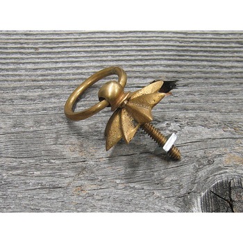 GALLUP(ギャラップ) Brass Products シングル リング プル 4個セット #Gold 45 x 40 670-62 Brass Products(ブラス・プロダクツ)