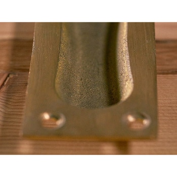 GALLUP(ギャラップ) Brass Products ポケット ドア プル 4個セット #Black 90 x 30 670-65 Brass Products(ブラス・プロダクツ)