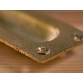 GALLUP(ギャラップ) Brass Products ポケット ドア プル 4個セット #Black 90 x 30 670-65 Brass Products(ブラス・プロダクツ)