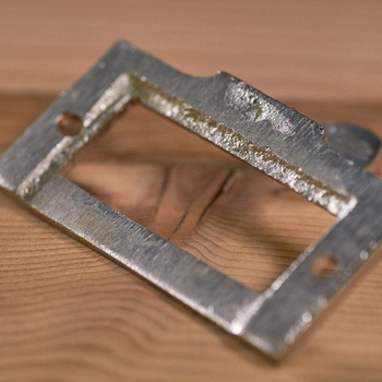 GALLUP(ギャラップ) Brass Products カードホルダー プル 4個セット #Black 55 x 40 670-72 Brass Products(ブラス・プロダクツ)