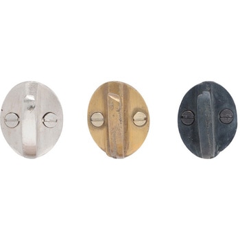 GALLUP(ギャラップ) Brass Products シングル フック 4個セット #Silver 35 x 25 670-69 Brass Products(ブラス・プロダクツ)