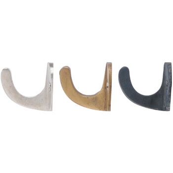 GALLUP(ギャラップ) Brass Products シングル フック 4個セット #Silver 35 x 25 670-69 Brass Products(ブラス・プロダクツ)