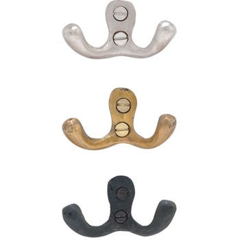 GALLUP(ギャラップ) Brass Products ダブル フック 4個セット #Silver 55 x 33 670-70 Brass Products(ブラス・プロダクツ)