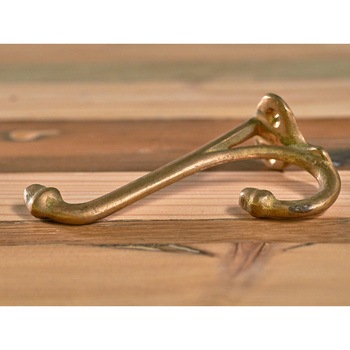 GALLUP(ギャラップ) Brass Products ダブル エイコーン フック 4個セット #Silver 7505-10 Brass Products(ブラス・プロダクツ)