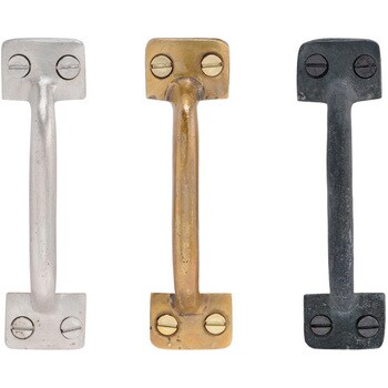 GALLUP(ギャラップ) Brass Products アーチド キャビネット プル 4個セット #Silver 7505-17 Brass Products(ブラス・プロダクツ)