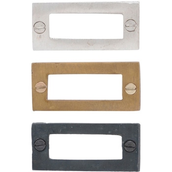 GALLUP(ギャラップ) Brass Products カードホルダー 4個セット #Black 55x25 7505-23 Brass Products(ブラス・プロダクツ)