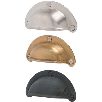 GALLUP(ギャラップ) Brass Products カップ ビン プル 4個セット #Black 7505-24 Brass Products(ブラス・プロダクツ)