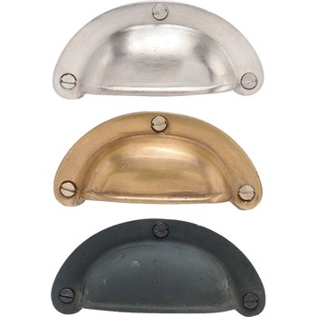 GALLUP(ギャラップ) Brass Products カップ ビン プル 4個セット #Black 7505-24 Brass Products(ブラス・プロダクツ)