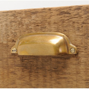 GALLUP(ギャラップ) Brass Products シンプル ビン プル 4個セット #Gold 7505-25 Brass Products(ブラス・プロダクツ)