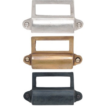 GALLUP(ギャラップ) Brass Products カードホルダー ビン プル 4個セット #Gold 7505-26 Brass Products(ブラス・プロダクツ)