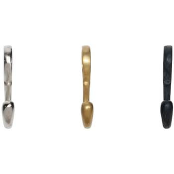 GALLUP(ギャラップ) Brass Products パイプフック 4個セット #Black 7505-52 Brass Products(ブラス・プロダクツ)