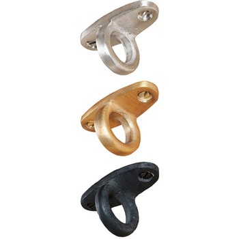 GALLUP(ギャラップ) Brass Products ステイプル アイ リング フック 4個セット #Silver 7505-53 Brass Products(ブラス・プロダクツ)
