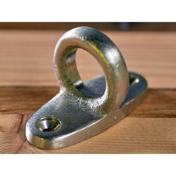 GALLUP(ギャラップ) Brass Products ステイプル アイ リング フック 4個セット #Silver 7505-53 Brass Products(ブラス・プロダクツ)