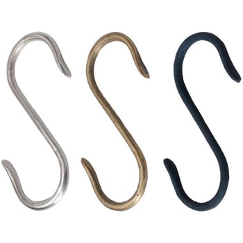 GALLUP(ギャラップ) Brass Products キャスト Sフック 4個セット #Gold 7505-56 Brass Products(ブラス・プロダクツ)