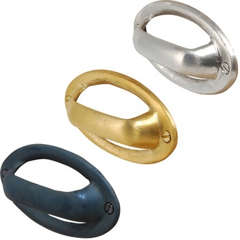 GALLUP(ギャラップ) Brass Products オーバル バックル プル 4個セット #Gold 7505-62 - Brass Products(ブラス・プロダクツ)