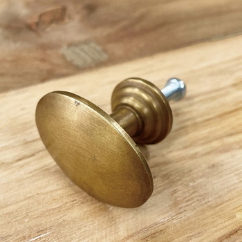GALLUP(ギャラップ) Brass Products オーバル キャビネット ノブ 4個セット #Black 7505-63 Brass Products(ブラス・プロダクツ)
