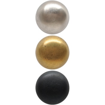 GALLUP(ギャラップ) Brass Products マッシュルーム キャビネット ノブ LARGE 4個セット #Black 7505-65 Brass Products(ブラス・プロダクツ)