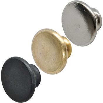 GALLUP(ギャラップ) Brass Productsフラットトップ ドロアー ノブ LARGE 4個セット #Black 7505-68 Brass Products(ブラス・プロダクツ)