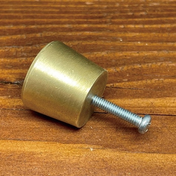 GALLUP(ギャラップ) Brass Products コルク ドロアー ノブ MEDIUM 4個セット #Silver 7505-70 Brass Products(ブラス・プロダクツ)