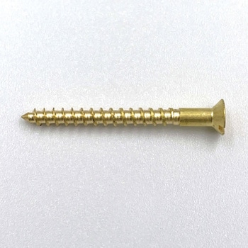 GALLUP(ギャラップ) Brass Products ブラススクリュー フラットヘッド M3×25mm(皿頭)20本パック Brass Products(ブラス・プロダクツ)