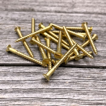 GALLUP(ギャラップ) Brass Products ブラススクリュー フラットヘッド M3×30mm(皿頭)20本パック - Brass Products(ブラス・プロダクツ)