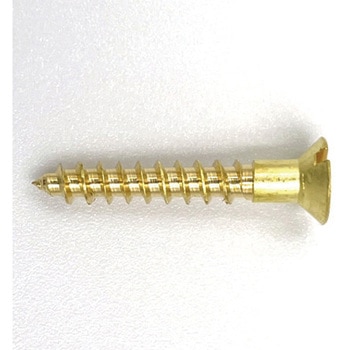 GALLUP(ギャラップ) Brass Products ブラススクリュー フラットヘッド M4×25mm(皿頭)20本パック Brass Products(ブラス・プロダクツ)